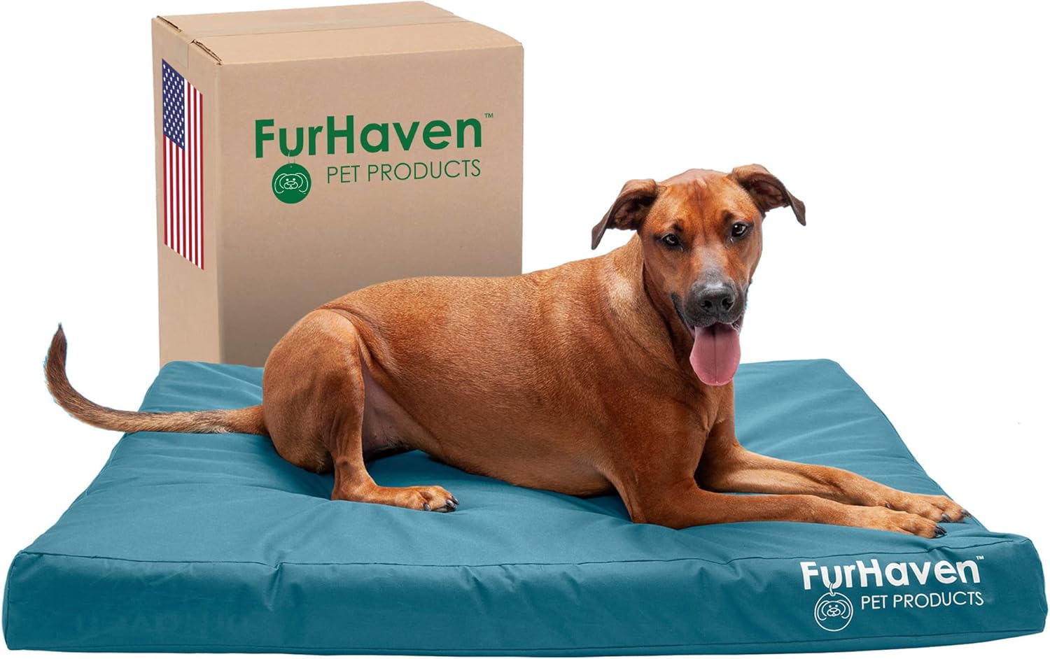 Furhaven Water-Resistant Orthopedic Dog Bed for Large Dogs