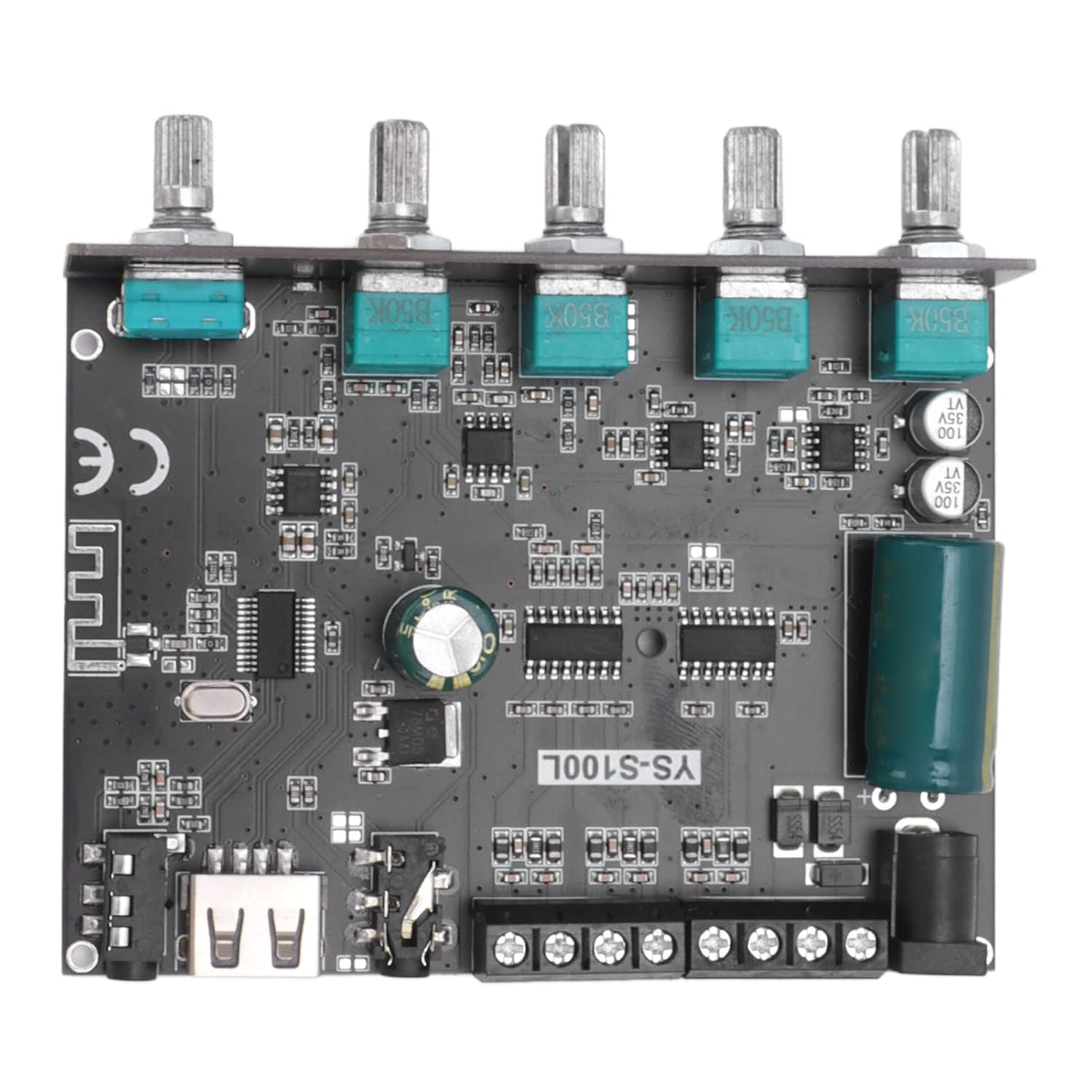 100W Bluetooth Audio Amp Board for Premium Sound!