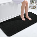 OLANLY Bathroom Rug 47x20 - Soft Absorbent Chenille Bath Mat