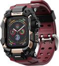 ULTIMAL Rugged Case with Band for Apple Watch 44mm - Military Grade