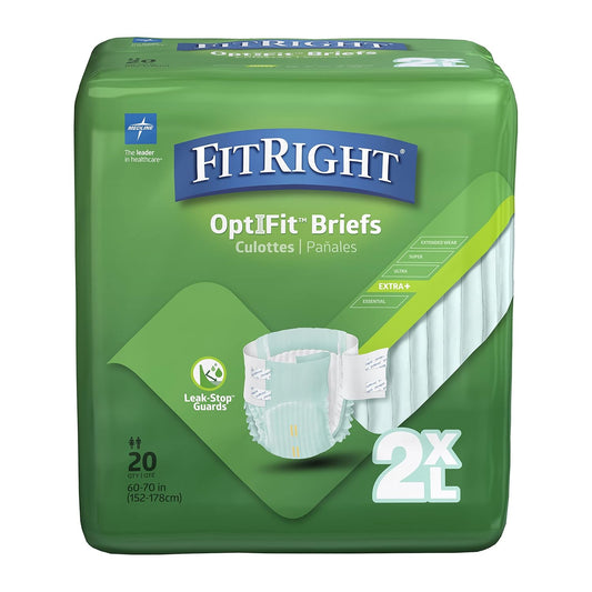 Medline XXL Adult Diapers 20ct - Ultimate Leak Protection