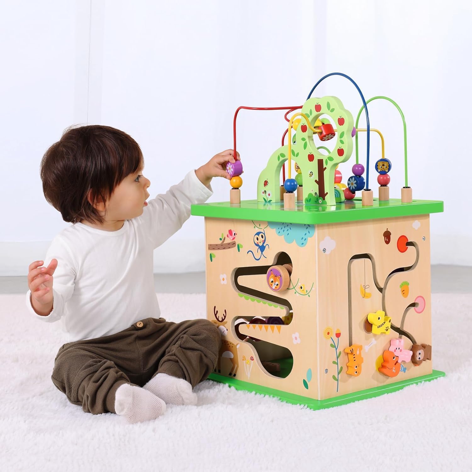 TOOKYLAND 5 in 1 Activity Center for Toddlers - Fun Learning Toy