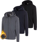 PURE CHAMP 3 Pack Fleece Hoodies for Men - Warm, Durable