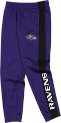 NFL Youth Boys Side Stripe Slim Fit Performance Pant - Fleece Lined