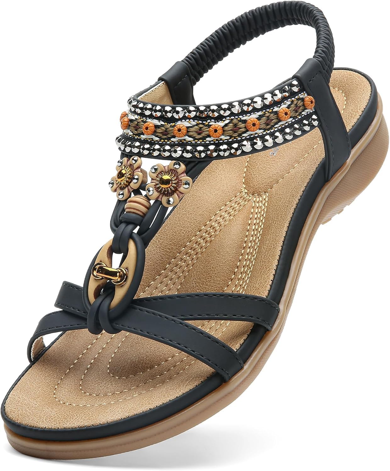 Littleplum Womens Sandals with Arch Support for Summer Comfort