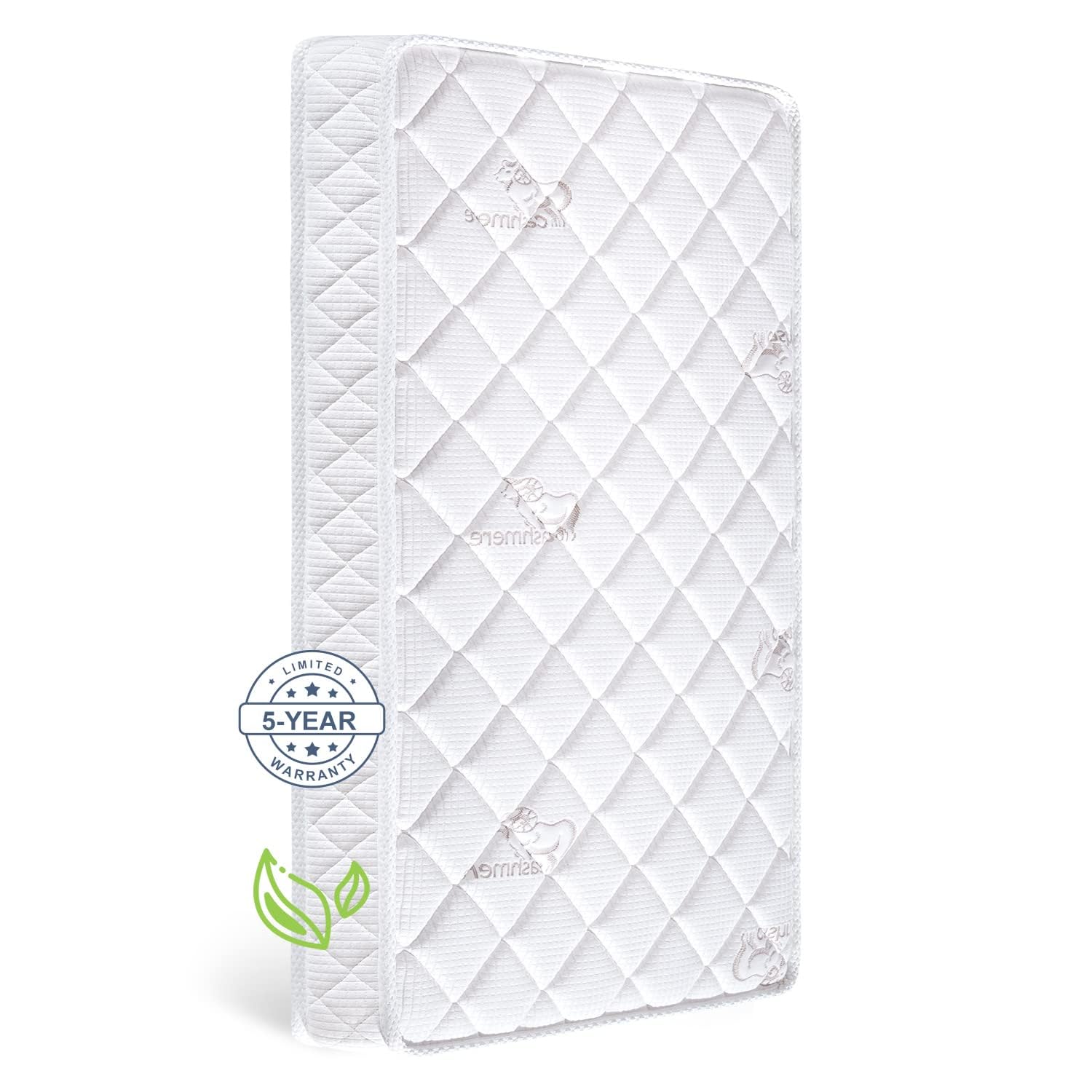 Premium Crib & Toddler Mattress - Hypoallergenic & Non-Toxic