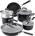 KitchenAid Hard Anodized Nonstick Cookware Set, 10 Piece - Everyday