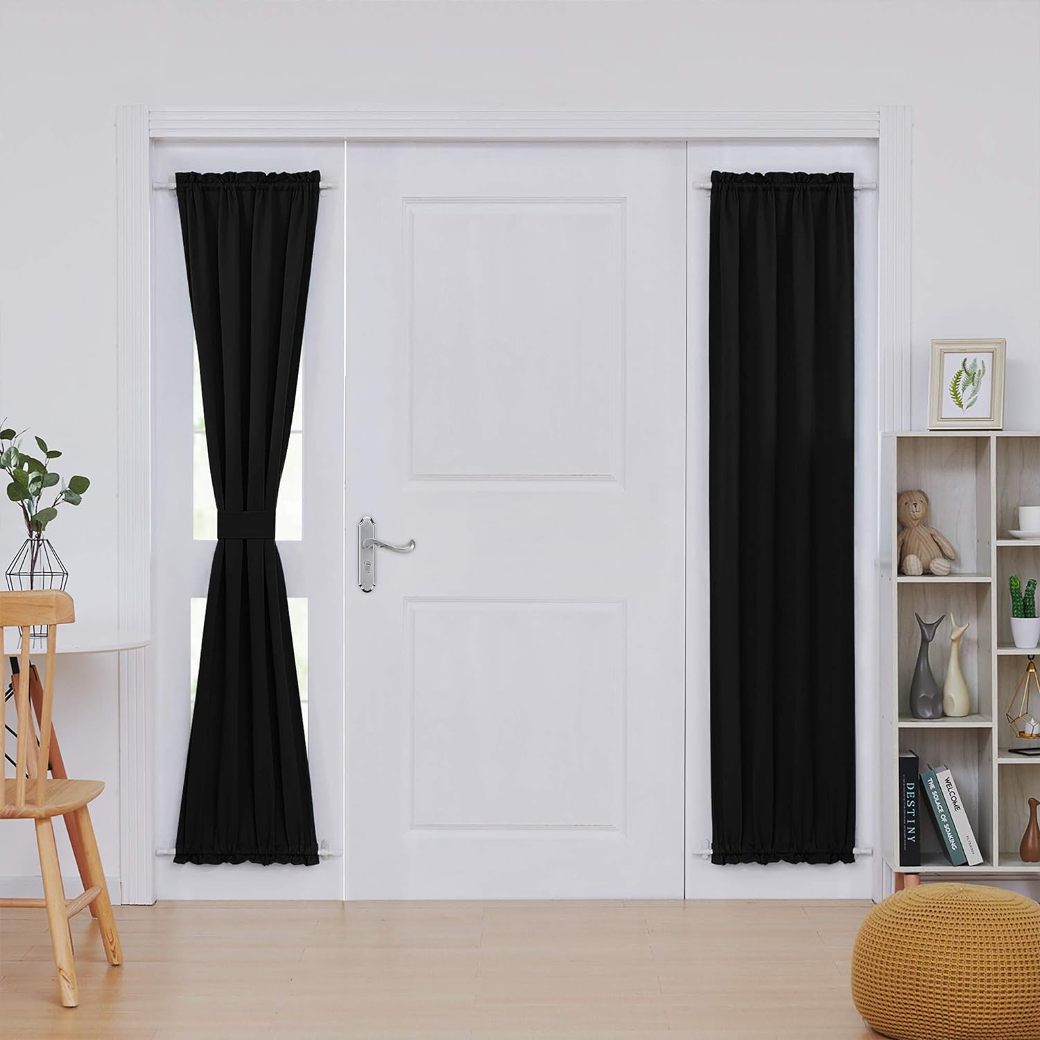 Blackout Door Curtain for Front Door - Deconovo