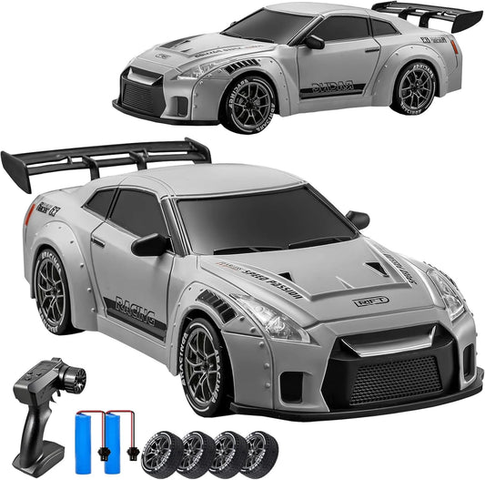 RC Drift Car with LED Lights - 1:24 Scale Remote Control Vehicle