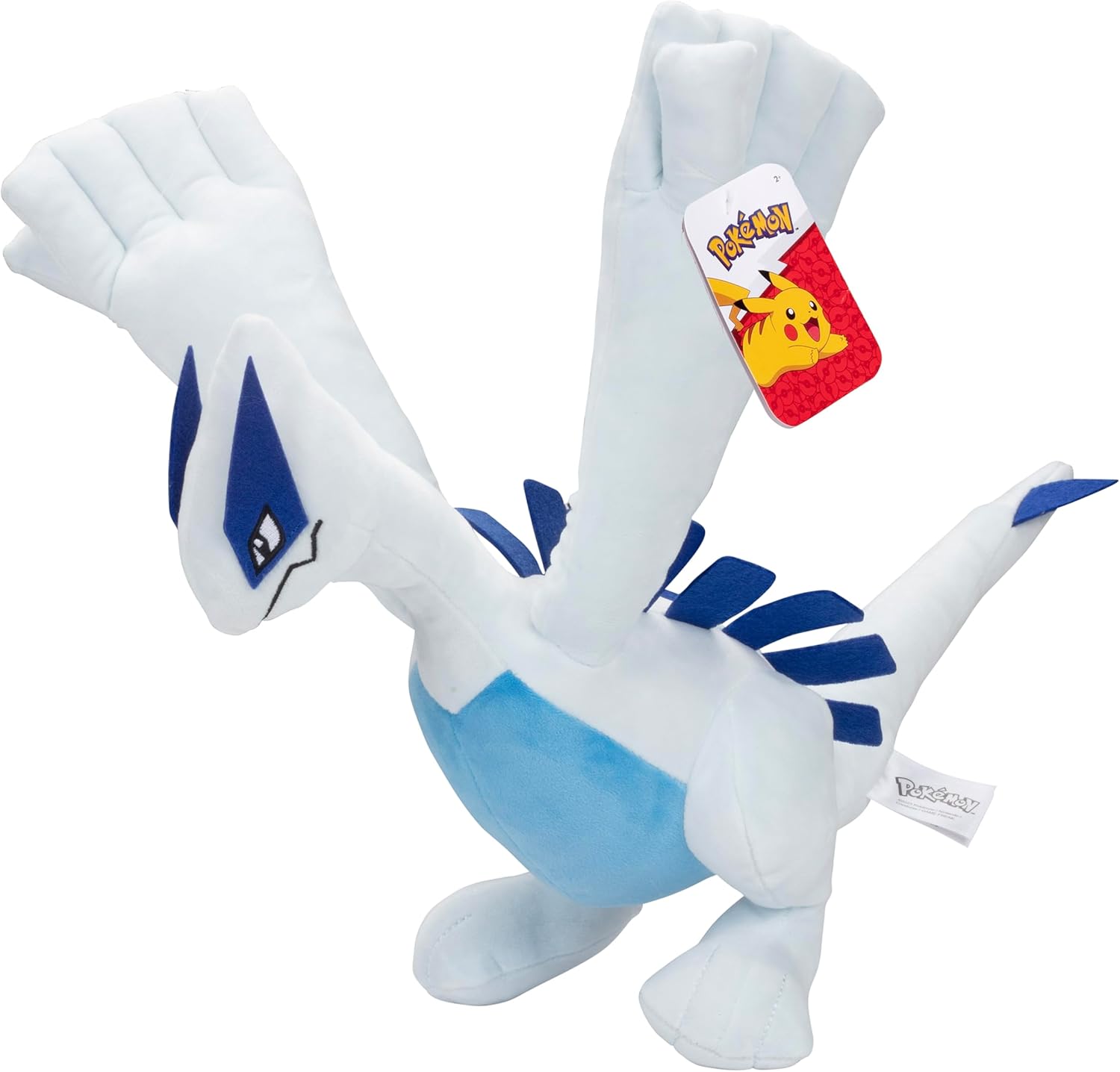 Pokemon 12in Large Lugia Plush - Soft Stuffed Animal Toy Gift
