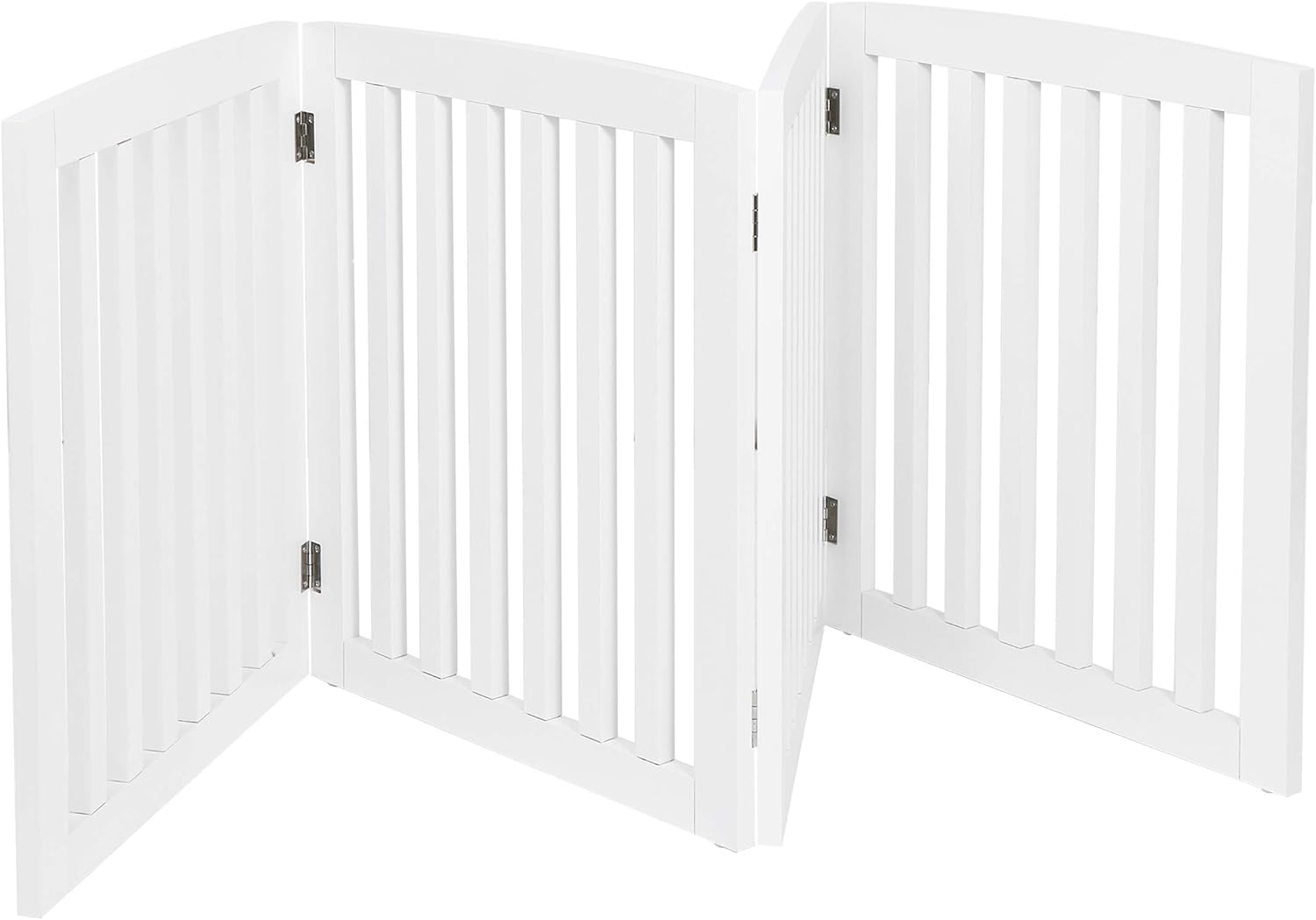 Dog Gate Pet Gate Indoor for Stairs and Doorways 82x24 Inch