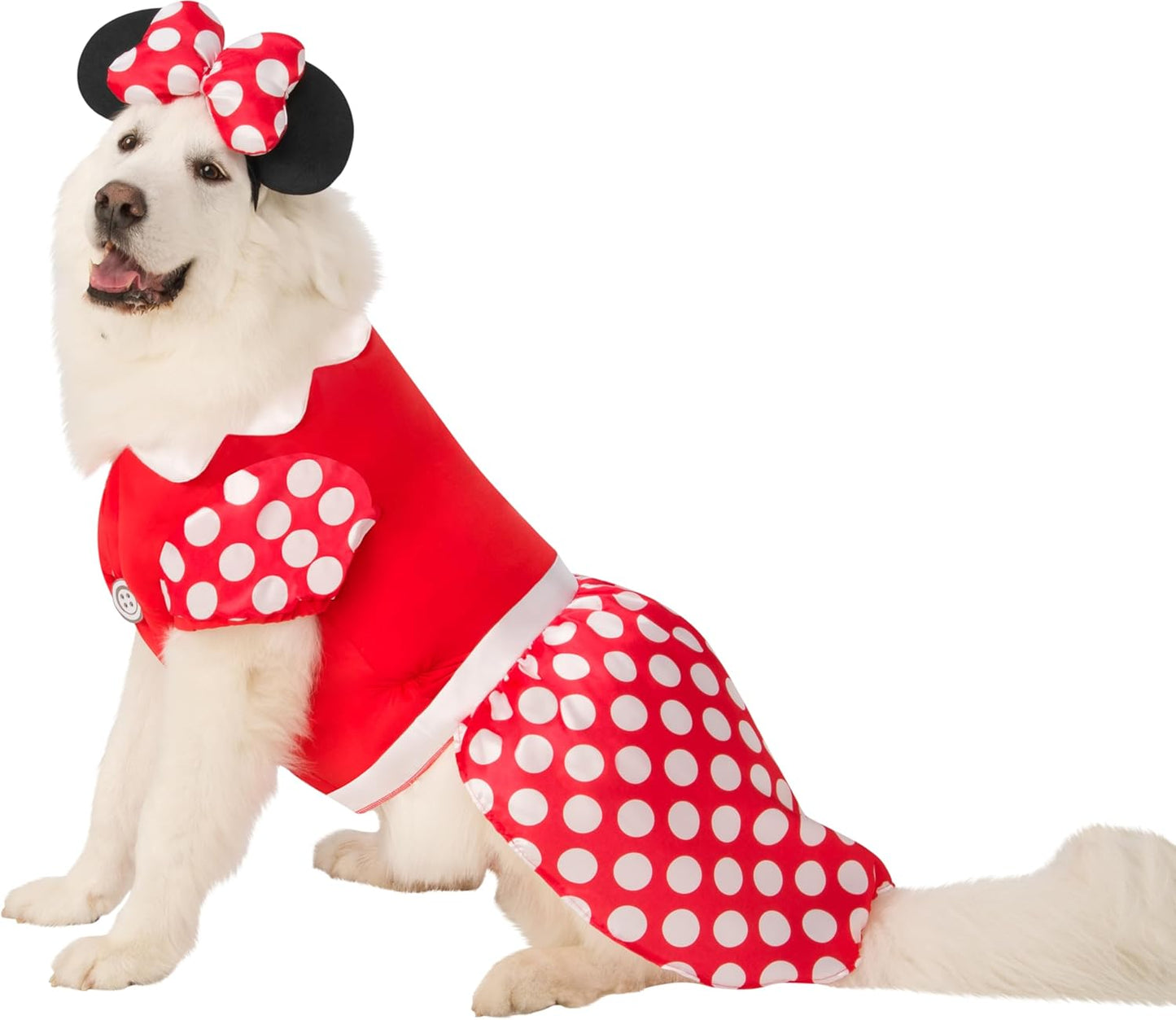 Minnie Mouse Pet Costume for Dogs or Cats - Perfect for Fun Events