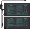 Seedling Heat Mats with Thermostat - 2 Pack 10in x 20.75in