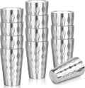 Stainless Steel Double Wall Cups 16 oz Insulated Tumbler - 12 Pack