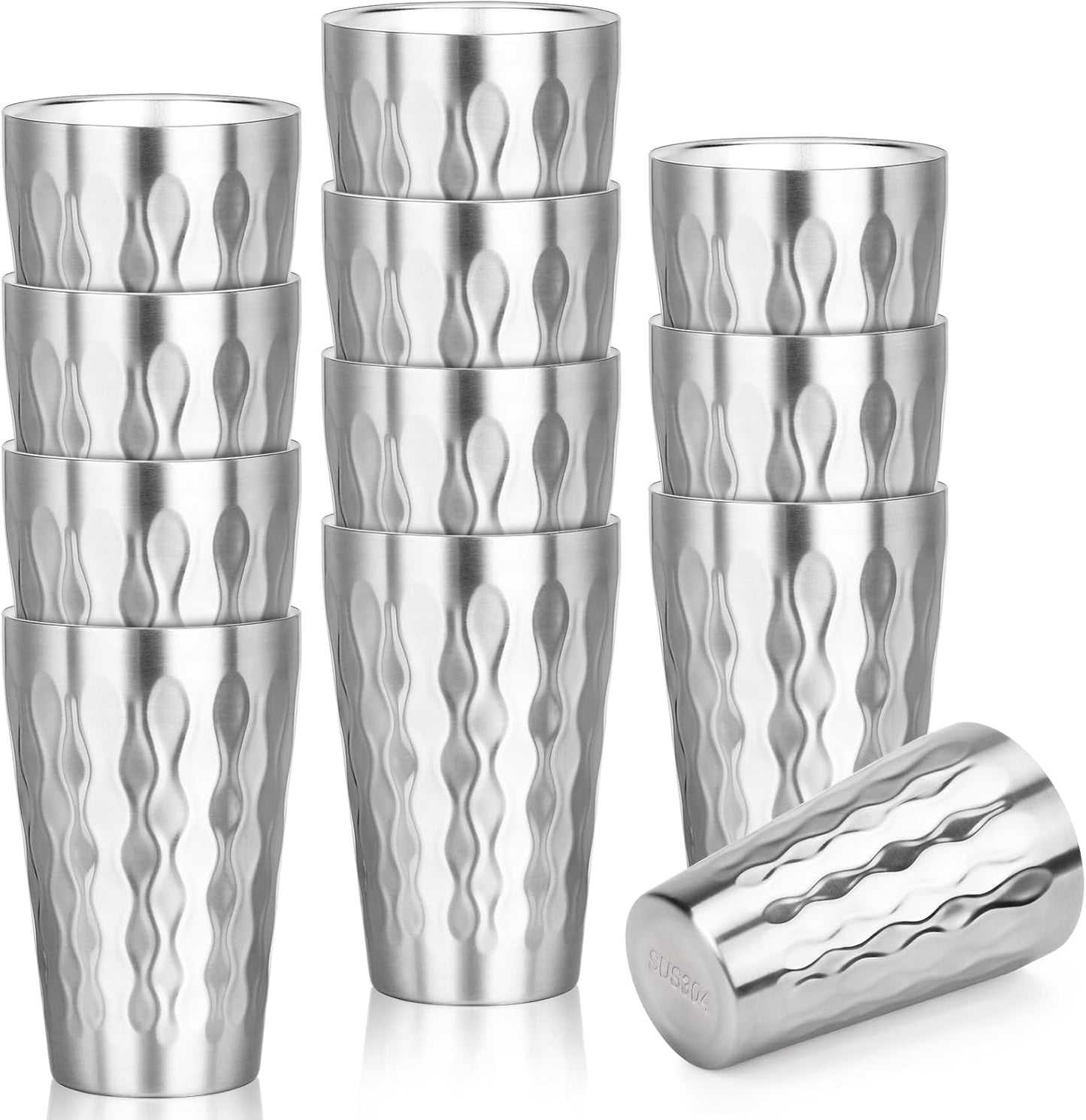 Stainless Steel Double Wall Cups for Travel and Camping Use