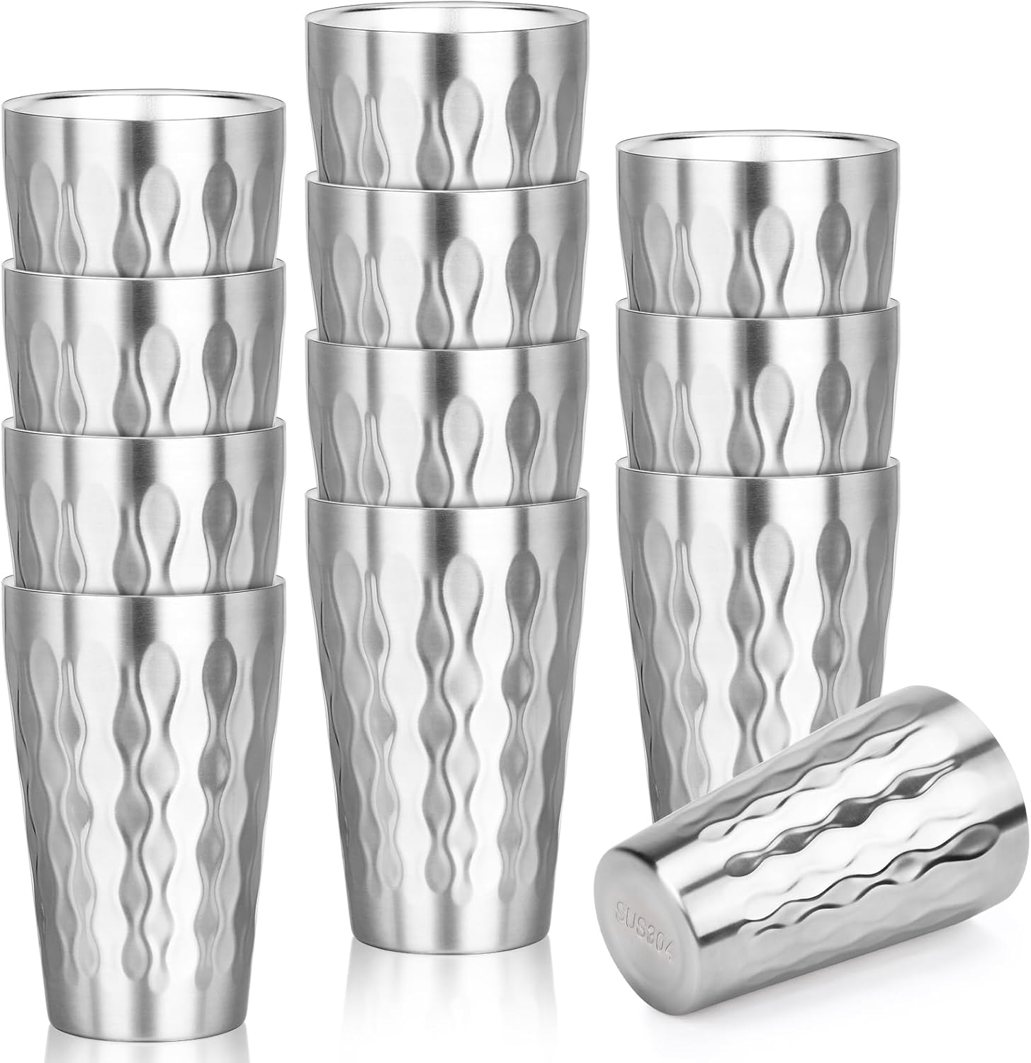 Stainless Steel Double Wall Cups for Travel and Camping Use