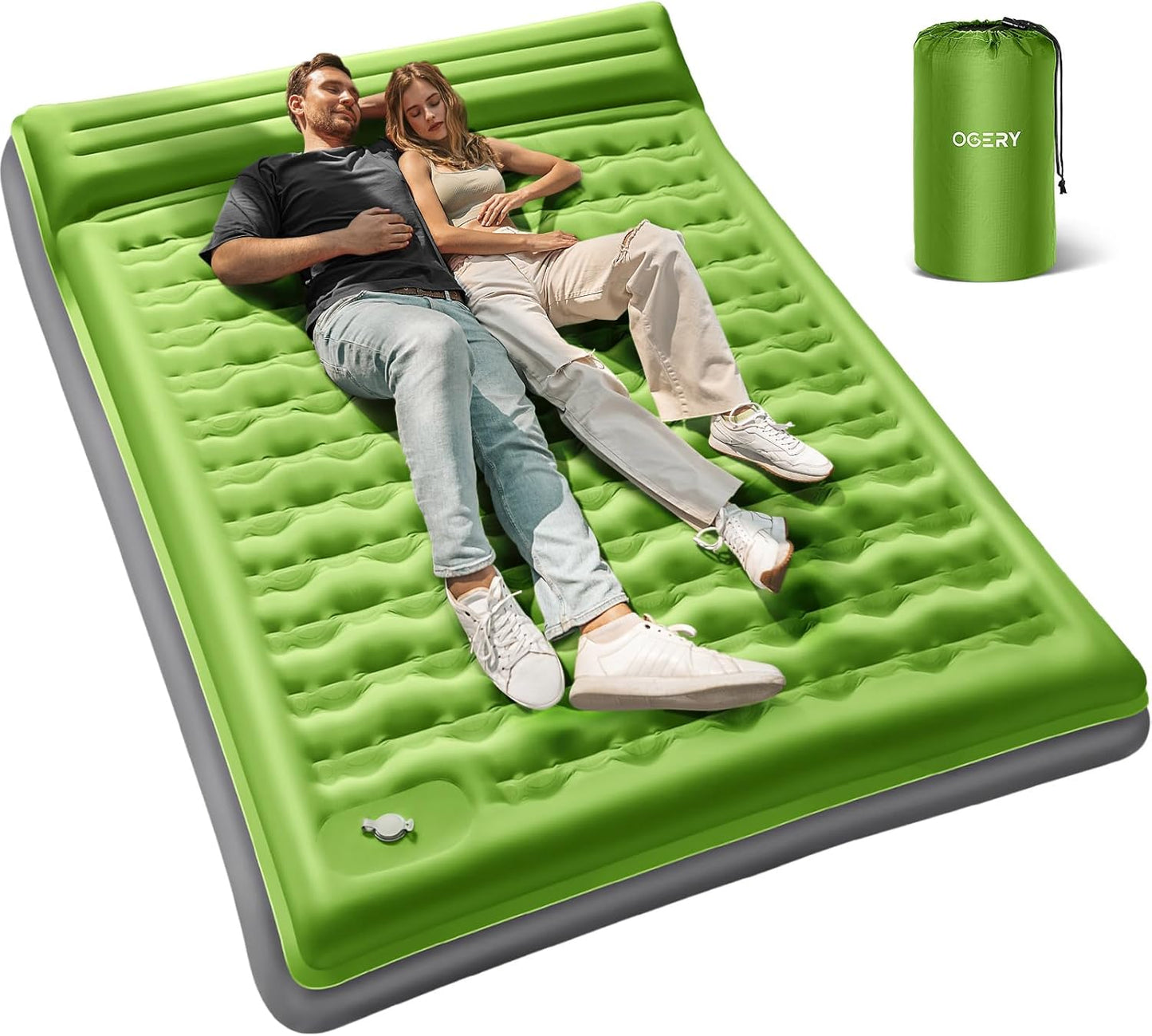 OGERY Sleeping Pad for Camping: 6in Extra-Thick Comfort