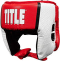 TITLE Boxing Aerovent USA Competition Headgear - Open Face Protection