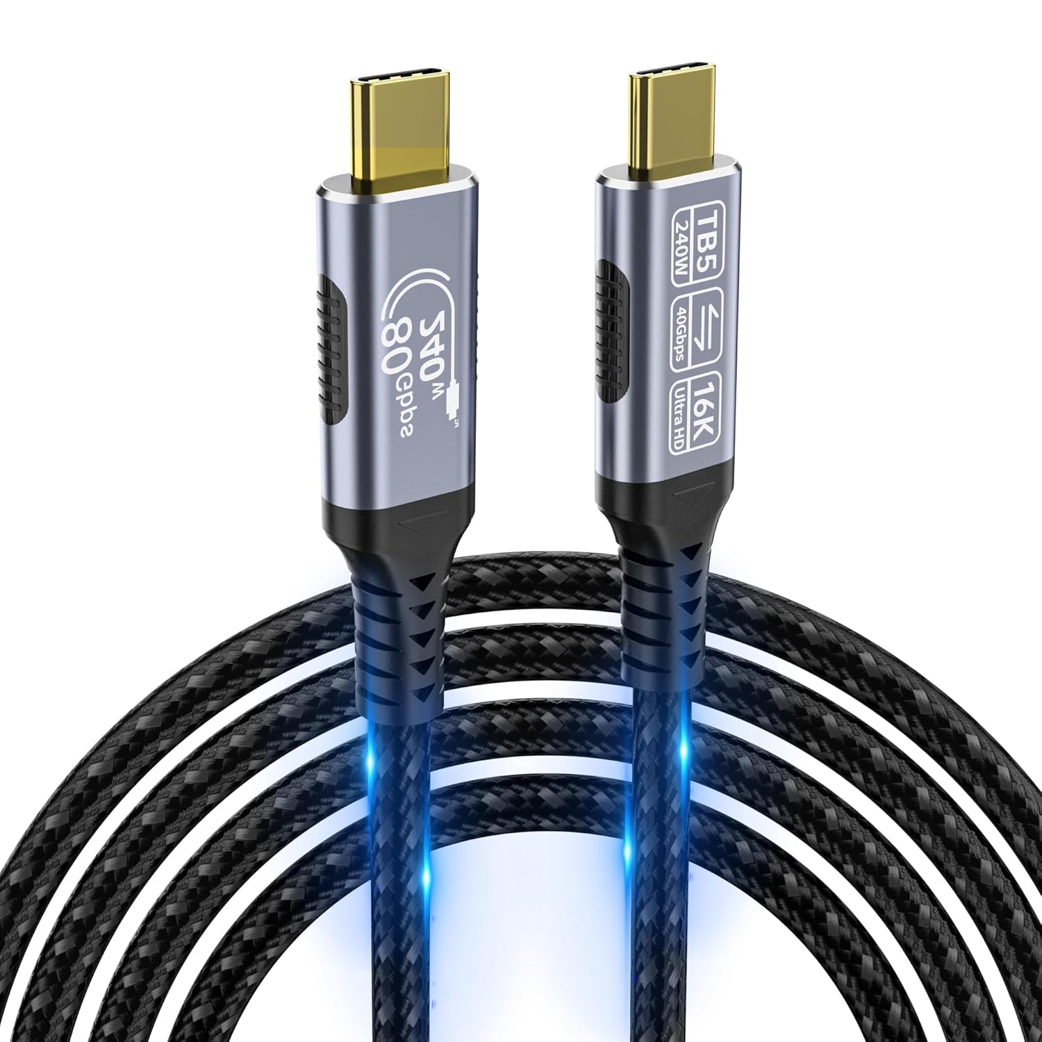 Ultra-Fast Thunderbolt USB C Cable 6.6ft