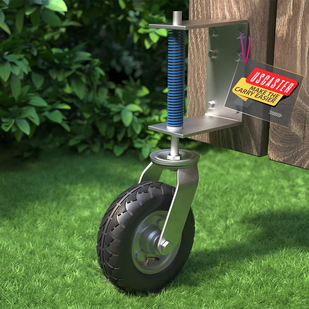 Heavy Duty 8Inch Gate Wheel for Smooth Movement and Stability