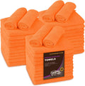 Large Microfiber Cleaning Towels 36-Pack - Ultra Soft 16in Cloths