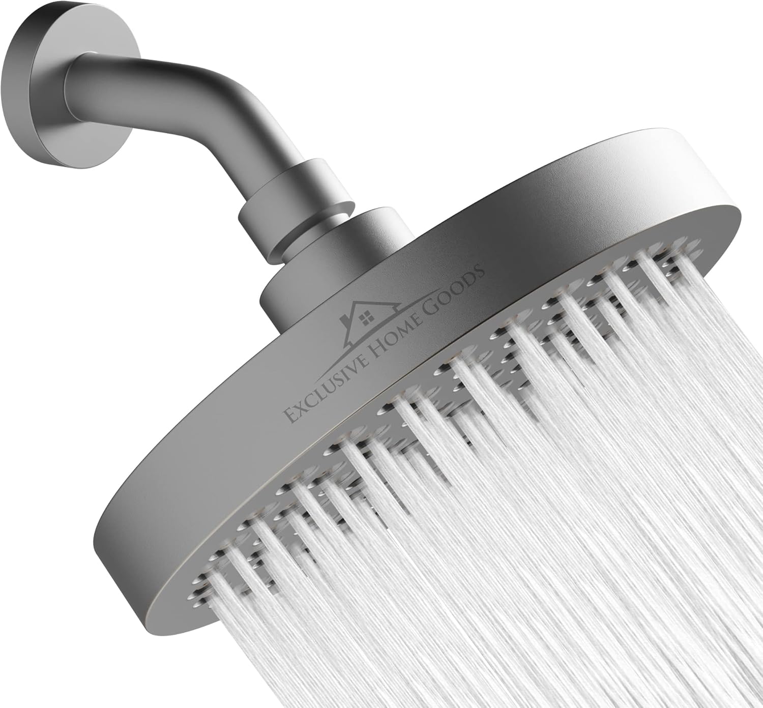 Rainfall Shower Head - High Pressure 6in Shower Head Upgrade