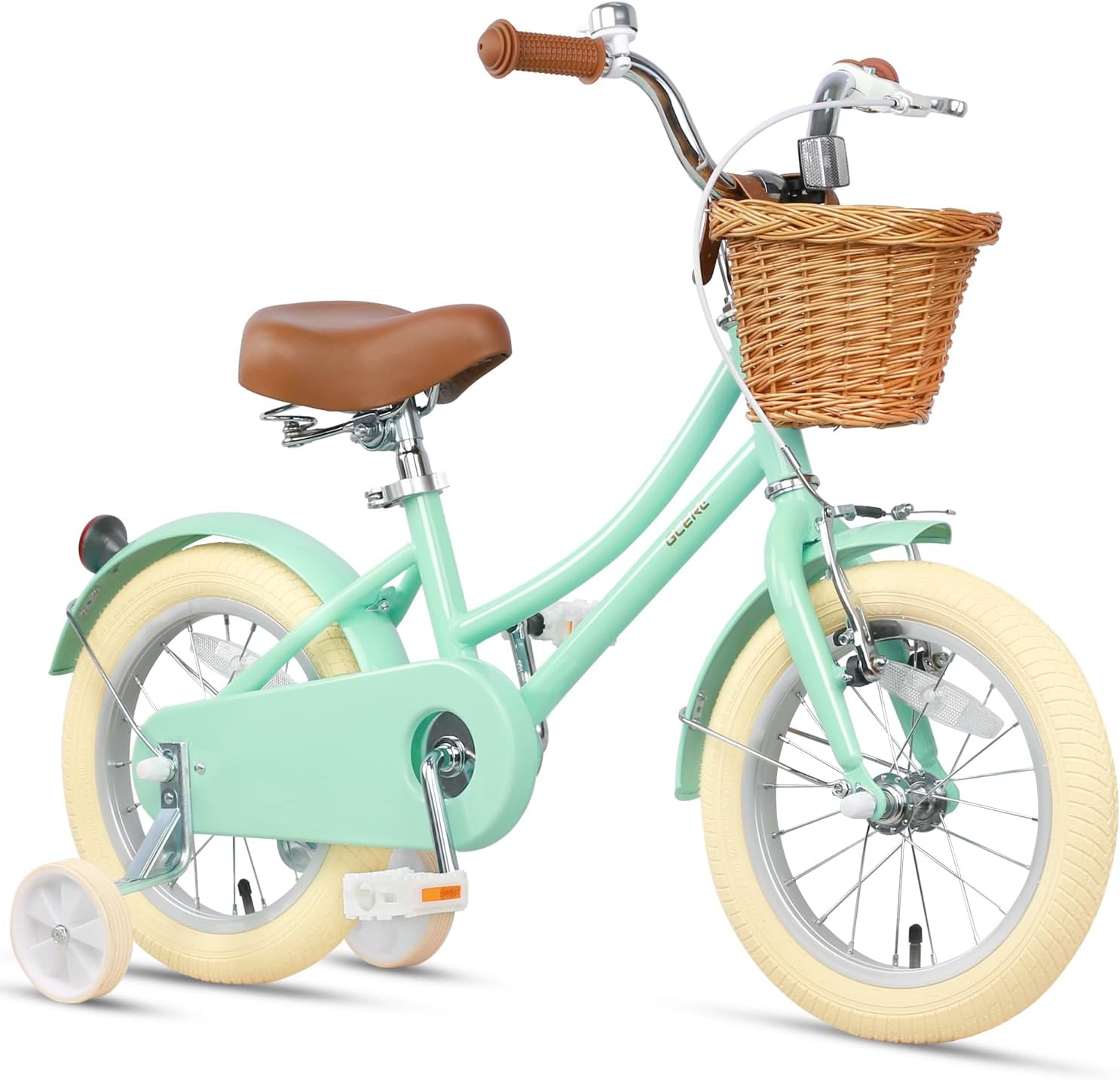 Glerc Little Molly Kids Retro Cruiser Bike for Ages 2-13 Years