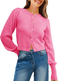 Women's Cropped Cardigan Sweaters for Chic Autumn Looks