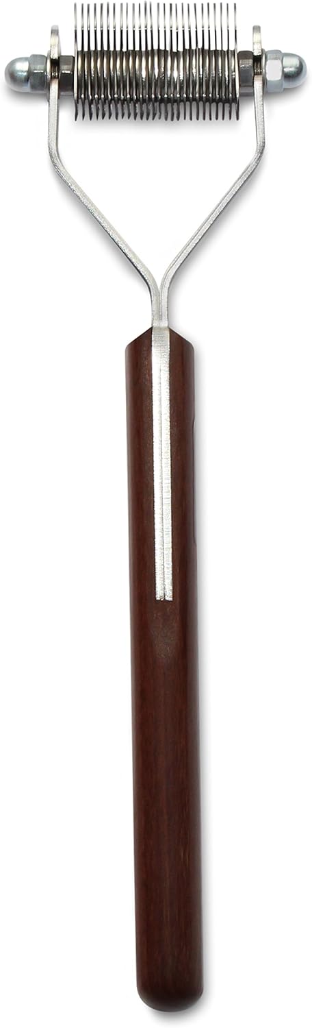 Mars Coat King Dematting Tool for Dogs and Cats - 26-Blade Rake
