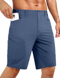 Men's Hiking Cargo Shorts Quick Dry Lightweight Tactical Shorts 4-Way
