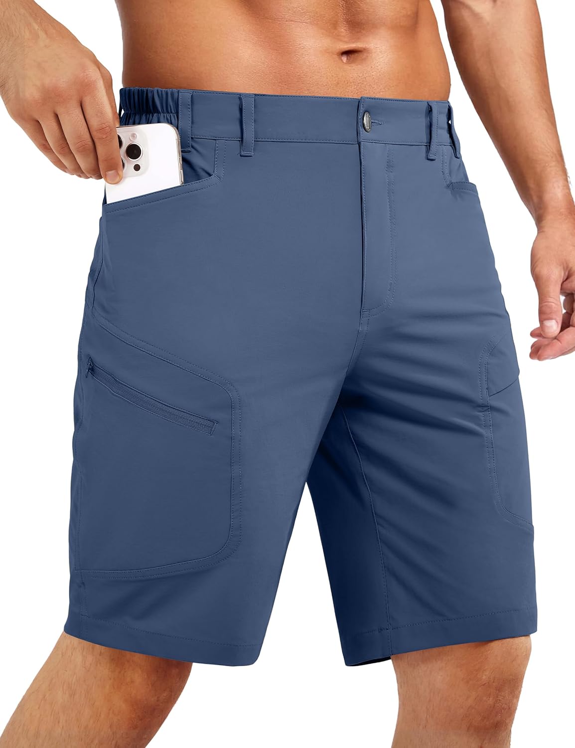 Stlight Men's Hiking Cargo Shorts Quick Dry Lightweight Tactical