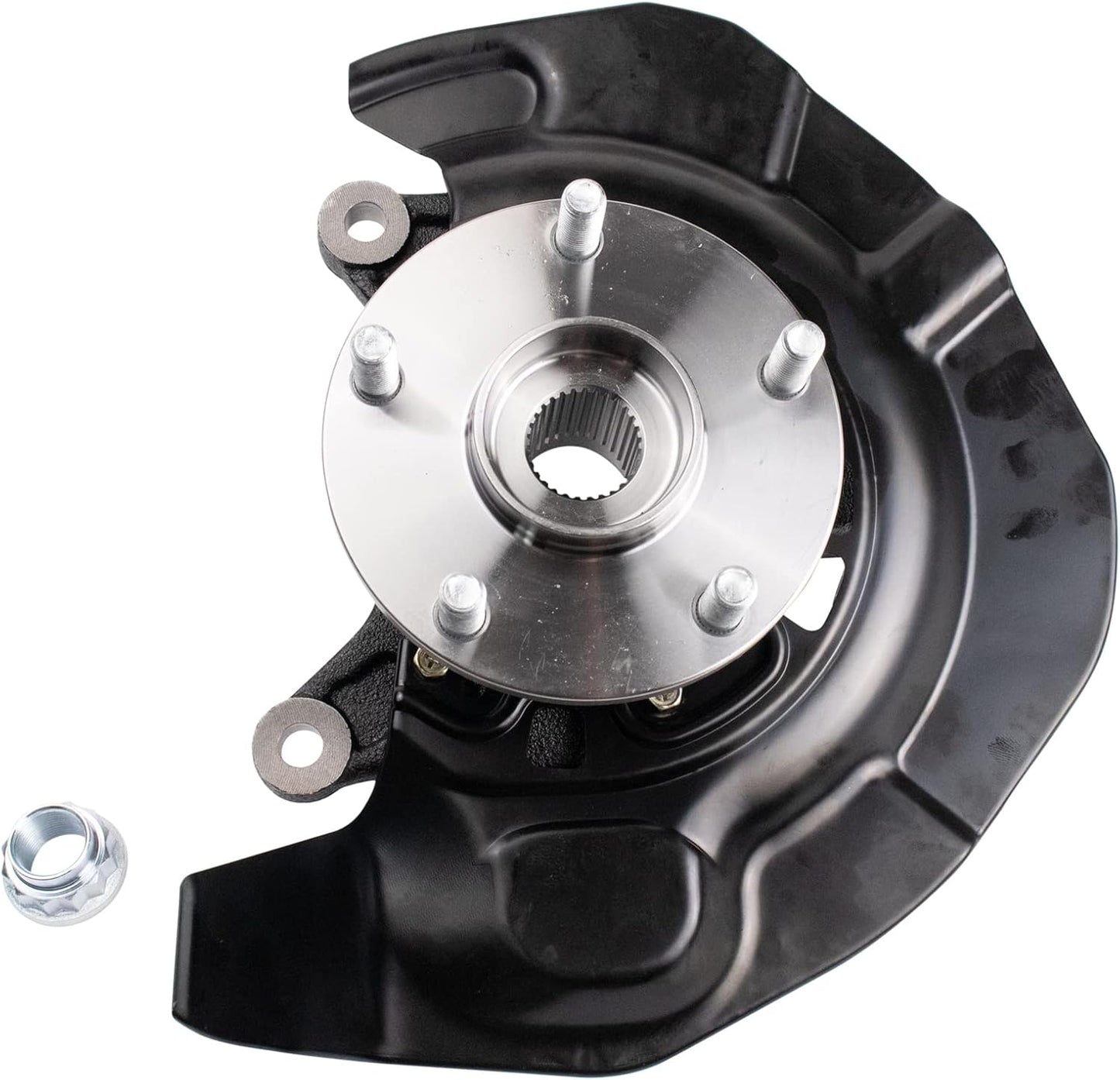 TRQ Front Driver Side Loaded Steering Knuckle for Highlander