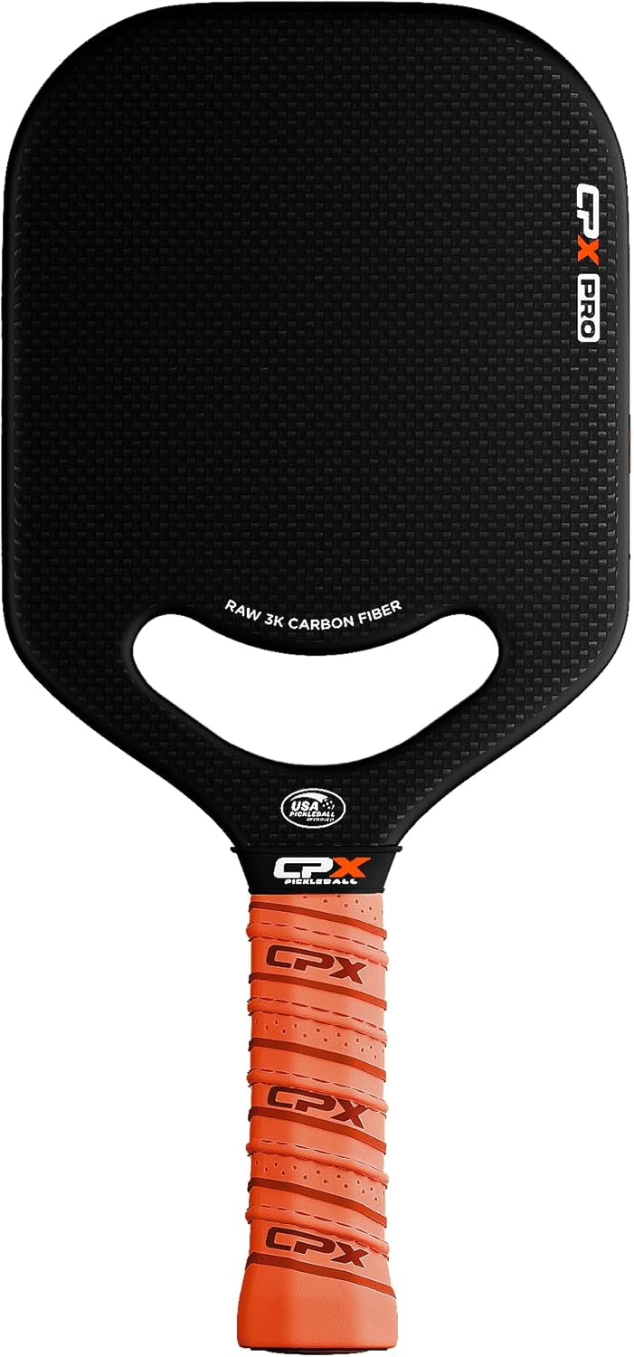 CPX Pro Carbon Fiber Pickleball Paddle - Professional Grade Edgeless