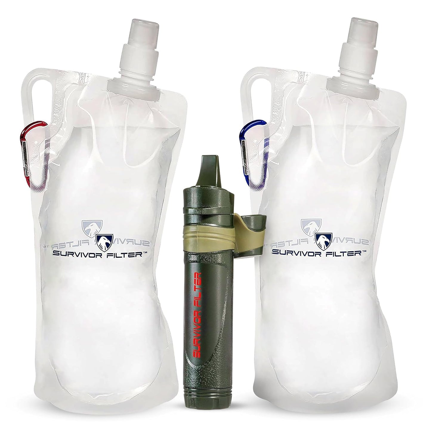 Survivor Filter Squeeze Kit - Portable Virus Defense