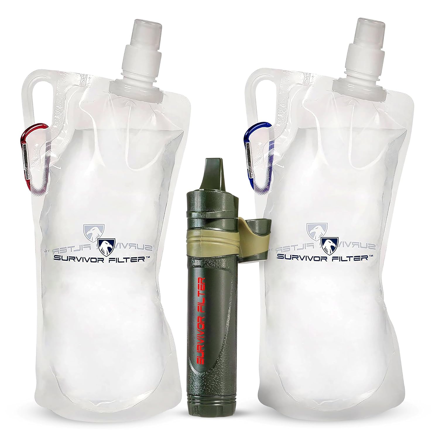 Survivor Filter Squeeze Kit - Portable Virus Defense