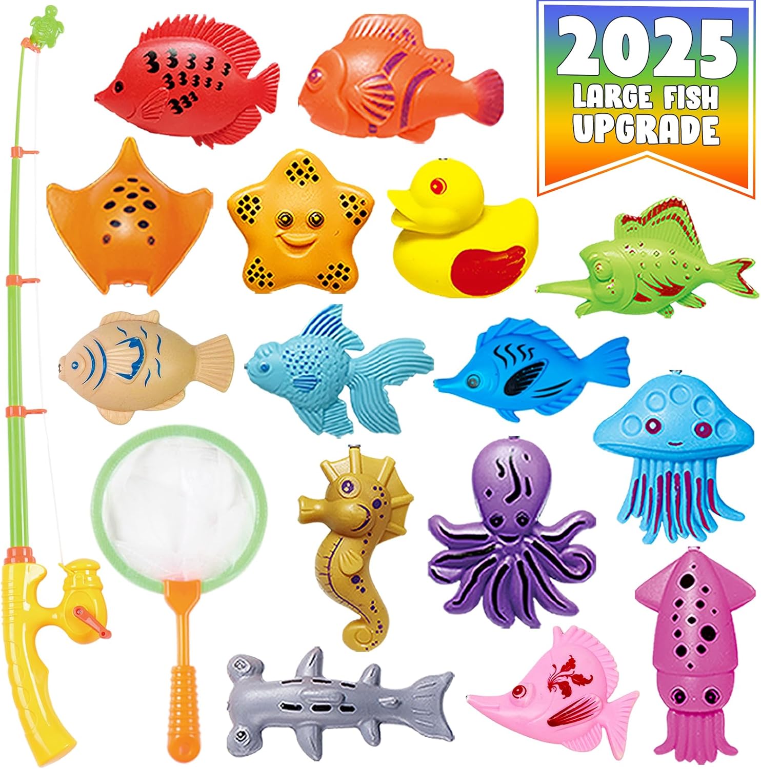 Interactive Magnetic Fishing Game for Kids