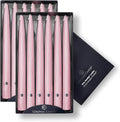 Persian Pink Unscented Taper Candles for Elegant Occasions