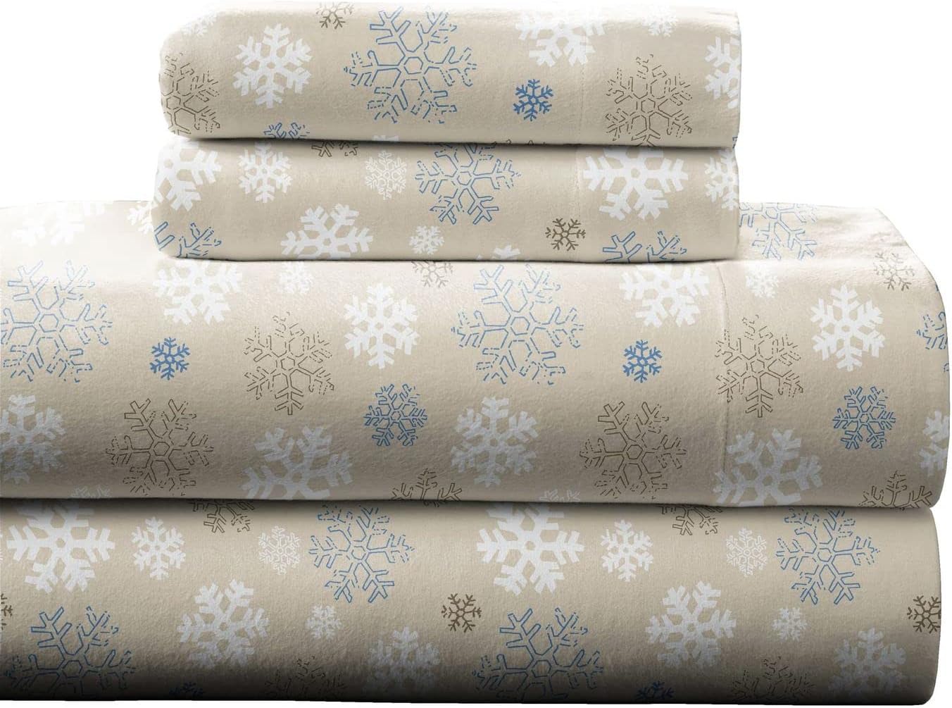 Pointehaven Flannel 170 GSM Sheet Set for Cozy Comfort