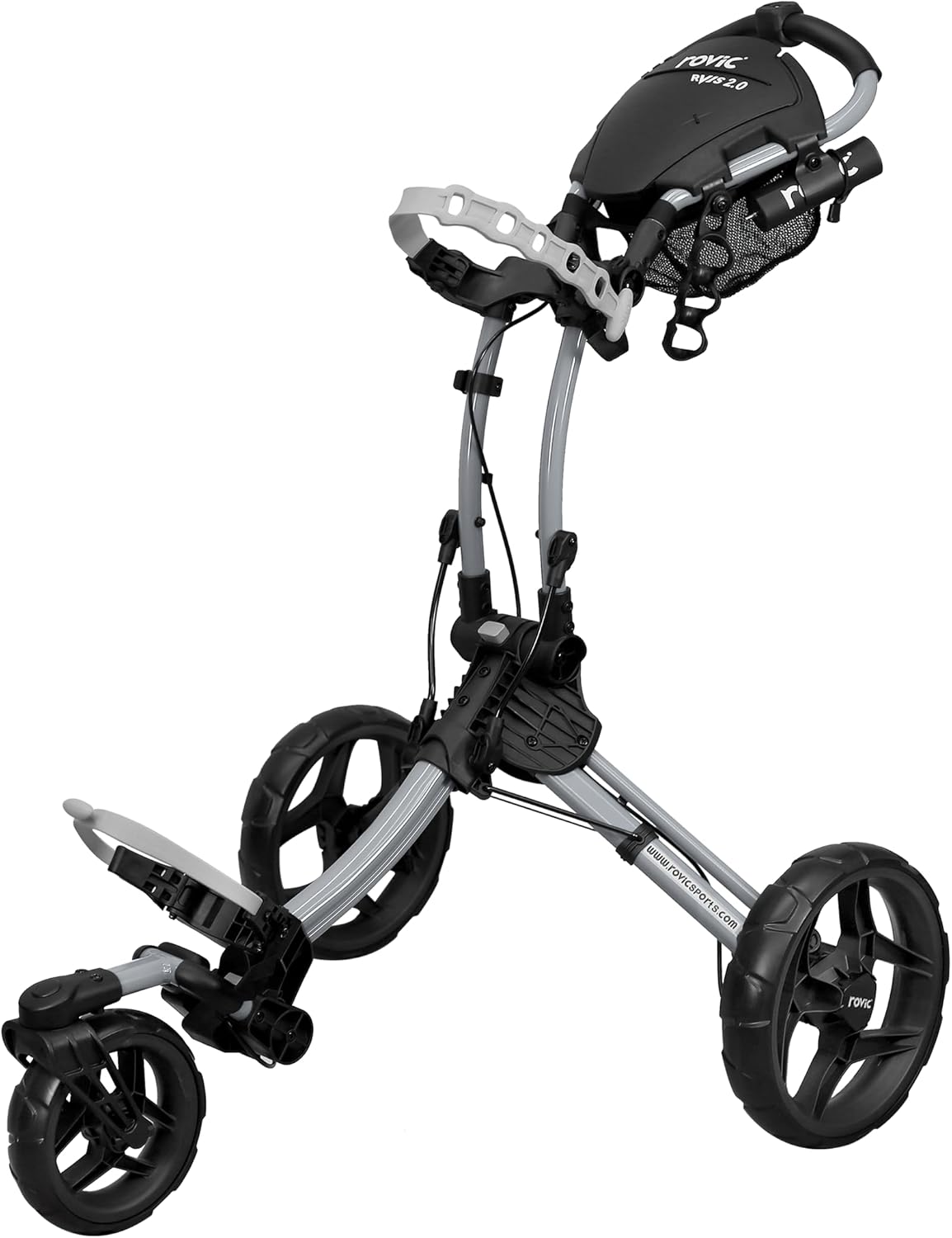 Clicgear RV1S 2.0 Golf Cart: Swivel Wheel for Effortless Maneuvering