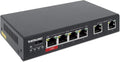 Intellinet 6 Port Fast Ethernet Unmanaged Switch with 4 PoE Ports