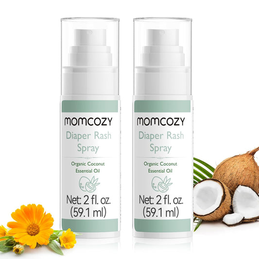 Momcozy Coconut Diaper Rash Spray - Gentle Skincare