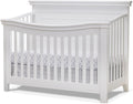 Sorelle Finley Lux Flat Top Crib - Traditional Solid Pine Crib
