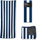 Original Towel Cabana Stripe Dark Blue - Sand Resistant Travel Towel
