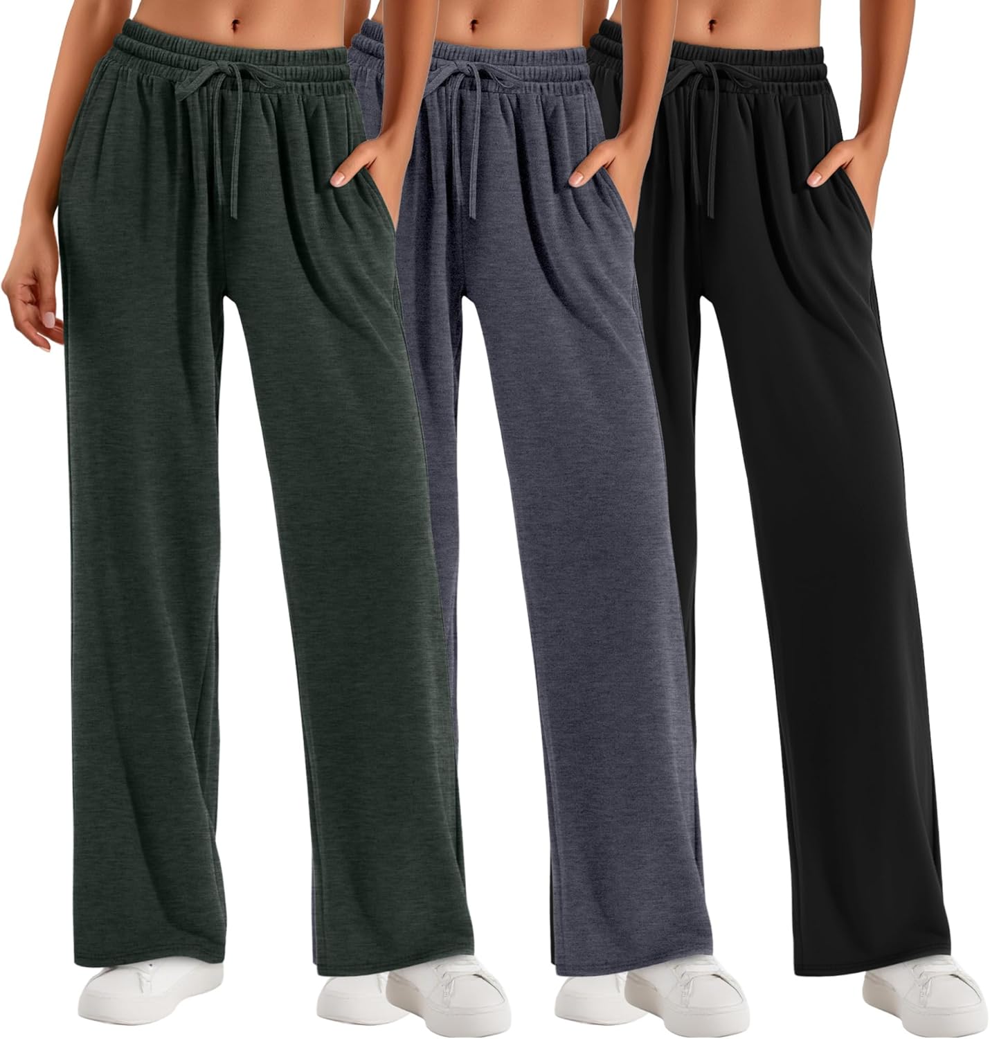 Neer Women's Baggy Sweatpants with Pockets for Cozy Comfort
