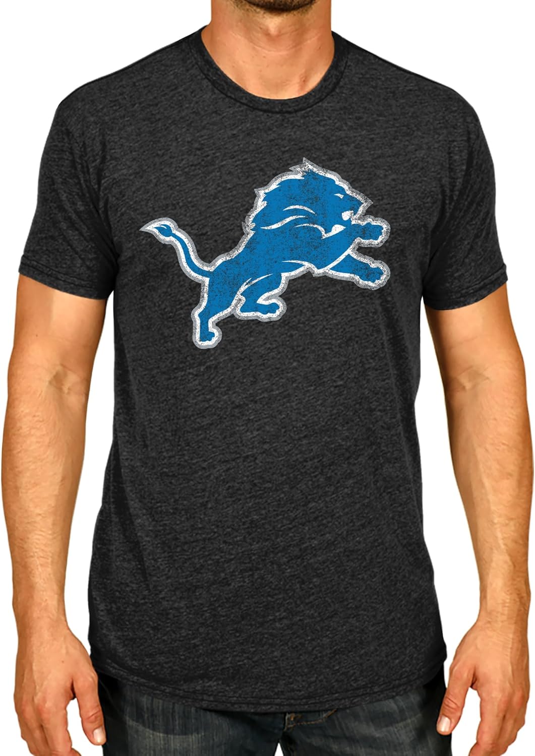 Detroit Lions Modern Throwback T-Shirt for Gamers and Fans