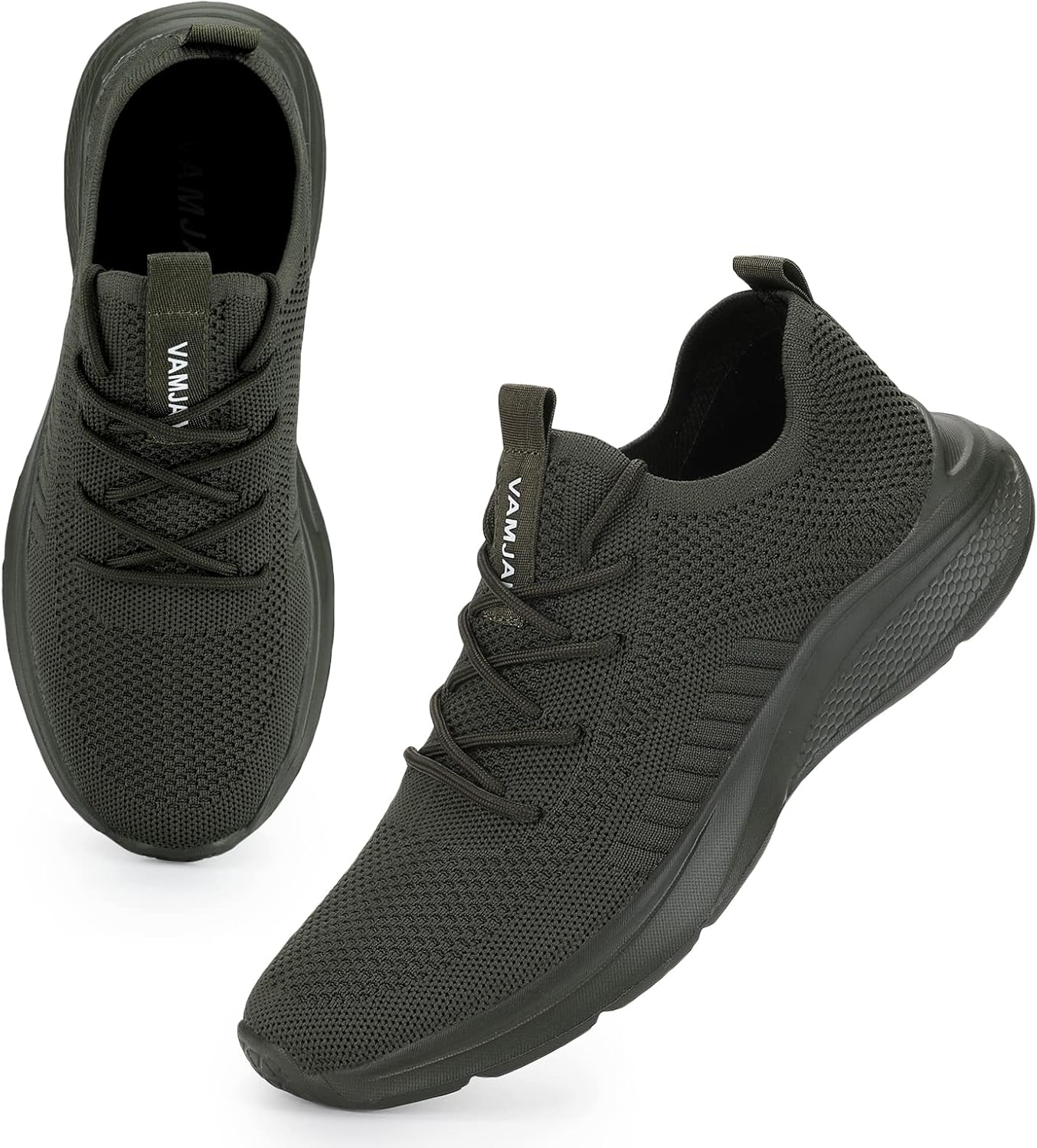 VAMJAM Men's Running Shoes Lightweight Breathable Sneakers