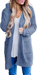Stylish Women's Soft Chunky Knit Cardigan Coat by MEROKEETY