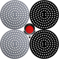 Air Fryer Liners Reusable Silicone 4-Pack - Easy Clean 8in