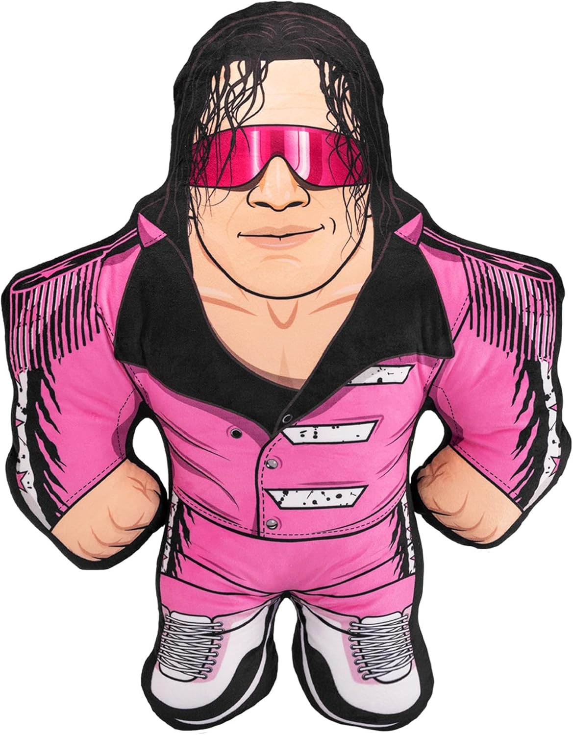 WWE Bret Hart 24in Bleacher Buddy Plush Toy for Fans