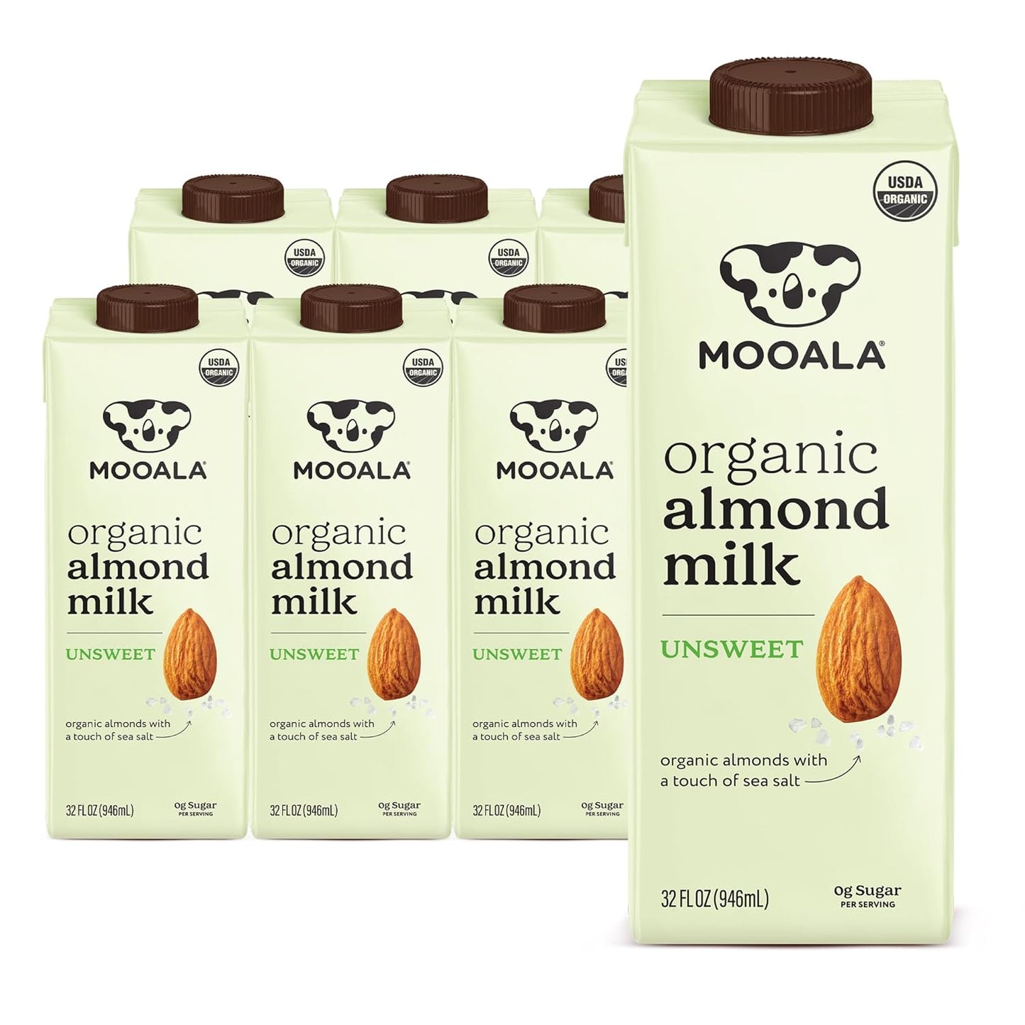Mooala Organic Almond Milk Unsweetened - Dairy-Free Delight